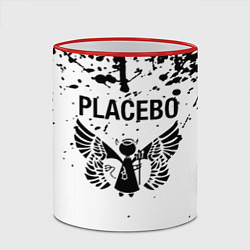 Кружка 3D Placebo, цвет: 3D-красный кант — фото 2