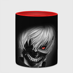 Кружка 3D TOKYO GHOUL ТОКИЙСКИЙ ГУЛЬ, цвет: 3D-белый + красный — фото 2