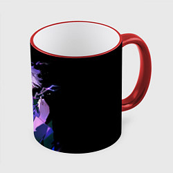 Кружка 3D JUJUTSU KAISEN, цвет: 3D-красный кант