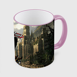Кружка 3D Prince of Persia демон, цвет: 3D-розовый кант