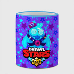 Кружка 3D Brawl Stars Blue, цвет: 3D-небесно-голубой кант — фото 2