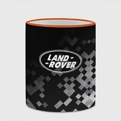 Кружка 3D LAND ROVER ГОРОДСКОЙ КАМУФЛЯЖ, цвет: 3D-оранжевый кант — фото 2