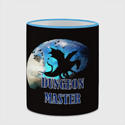 Кружка 3D Dungeon Master, цвет: 3D-небесно-голубой кант — фото 2