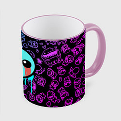 Кружка 3D Blue Isaac, цвет: 3D-розовый кант