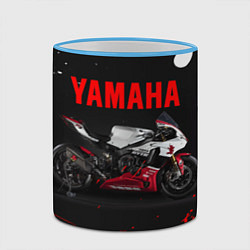 Кружка 3D YAMAHA 004, цвет: 3D-небесно-голубой кант — фото 2