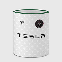 Кружка 3D INTER MIAMI FC TESLA KIT, цвет: 3D-зеленый кант — фото 2