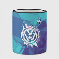 Кружка 3D VOLKSWAGEN, цвет: 3D-черный кант — фото 2