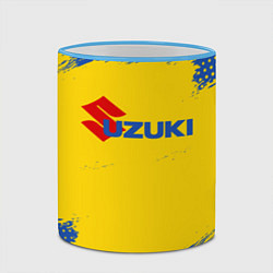 Кружка 3D Suzuki Сузуки Z, цвет: 3D-небесно-голубой кант — фото 2