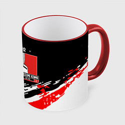 Кружка 3D Кенма Козуме Haikyuu!!, цвет: 3D-красный кант