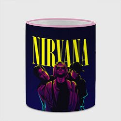 Кружка 3D Nirvana Neon, цвет: 3D-розовый кант — фото 2
