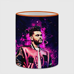 Кружка 3D The Weeknd, цвет: 3D-оранжевый кант — фото 2