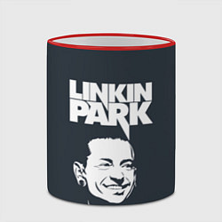 Кружка 3D ЧЕСТЕР ЛИНКИН ПАРК ЛОГО СПИНА Z, цвет: 3D-красный кант — фото 2