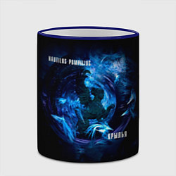 Кружка 3D Nautilus Pompilius КРЫЛЬЯ, цвет: 3D-синий кант — фото 2