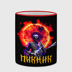 Кружка 3D Пикник Эдмунд Шклярский, цвет: 3D-красный кант — фото 2