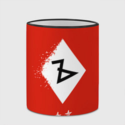 Кружка 3D Алиса Ъ «Твёрдый знак», цвет: 3D-черный кант — фото 2