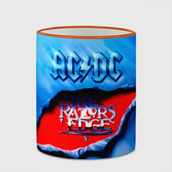 Кружка 3D ACDC - The Razor’s Edge, цвет: 3D-оранжевый кант — фото 2