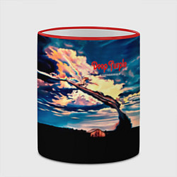 Кружка 3D Deep Purple - Stormbringer, цвет: 3D-красный кант — фото 2