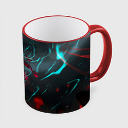 Кружка 3D The Eye of the Storm, цвет: 3D-красный кант