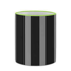 Кружка 3D Ретро полосы, цвет: 3D-светло-зеленый кант — фото 2