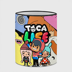 Кружка 3D Toca Life: Heroes, цвет: 3D-черный кант — фото 2