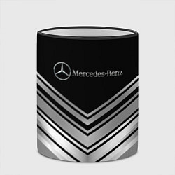 Кружка 3D Mercedes-Benz Текстура, цвет: 3D-черный кант — фото 2
