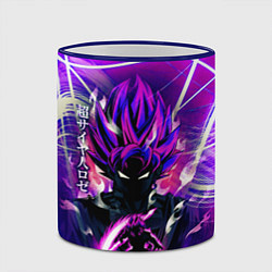 Кружка 3D Гоку Блек Anime Dragon Ball Super Saiyan, цвет: 3D-синий кант — фото 2
