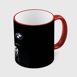 Кружка 3D BMW МИНИМЛ, цвет: 3D-красный кант