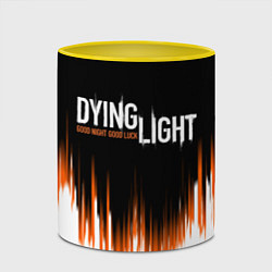 Кружка 3D DYING LIGHT GOOD NIGHT AND GOOD LUCK, цвет: 3D-белый + желтый — фото 2