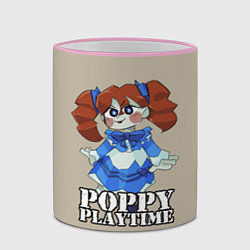 Кружка 3D Poppy Playtime, цвет: 3D-розовый кант — фото 2