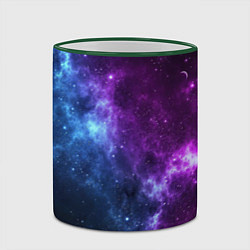 Кружка 3D NEON GALAXY НЕОНОВЫЙ КОСМОС, цвет: 3D-зеленый кант — фото 2