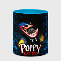 Кружка 3D Poppy Playtime, цвет: 3D-белый + небесно-голубой — фото 2