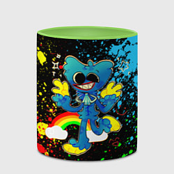 Кружка 3D Poppy Playtime, цвет: 3D-белый + светло-зеленый — фото 2