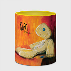 Кружка 3D Issues - Korn, цвет: 3D-белый + желтый — фото 2