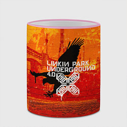 Кружка 3D Linkin Park - Underground 4 0, цвет: 3D-розовый кант — фото 2