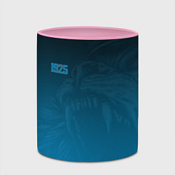 Кружка 3D 1925 SPB Lion Dark Theme, цвет: 3D-белый + розовый — фото 2