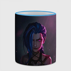 Кружка 3D Evil Jinx, цвет: 3D-небесно-голубой кант — фото 2
