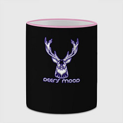 Кружка 3D Deers mood, цвет: 3D-розовый кант — фото 2