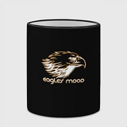 Кружка 3D Eagles mood, цвет: 3D-черный кант — фото 2