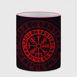 Кружка 3D Красный Вегвизир, цвет: 3D-розовый кант — фото 2