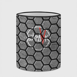 Кружка 3D Барадак на гранитной плитке, цвет: 3D-черный кант — фото 2