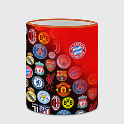 Кружка 3D BAYERN MUNCHEN BEST FC SPORT, цвет: 3D-оранжевый кант — фото 2