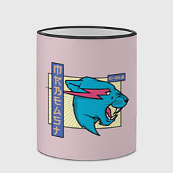 Кружка 3D Mr Beast Japan Full Print, цвет: 3D-черный кант — фото 2
