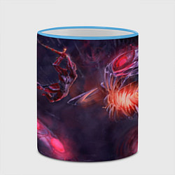 Кружка 3D Битва с Пожирателем миров, цвет: 3D-небесно-голубой кант — фото 2
