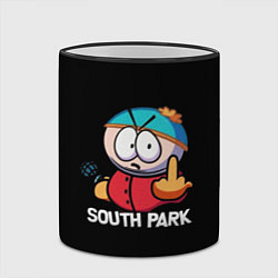 Кружка 3D Южный парк Эрик South Park, цвет: 3D-черный кант — фото 2