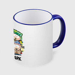 Кружка 3D South Park - Южный парк краски, цвет: 3D-синий кант