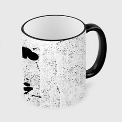 Кружка 3D Akira черный постер, цвет: 3D-черный кант