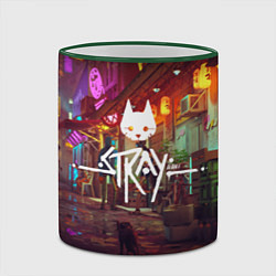 Кружка 3D Stray: Poster, цвет: 3D-зеленый кант — фото 2