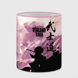 Кружка 3D Сага о Винланде - Vinland Saga, цвет: 3D-розовый кант — фото 2