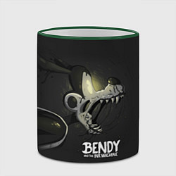 Кружка 3D Bendy And The Ink Machine Бадди Борис, цвет: 3D-зеленый кант — фото 2