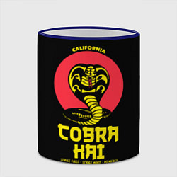 Кружка 3D Cobra Kai California, цвет: 3D-синий кант — фото 2